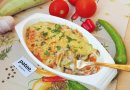 Запеканка из кабачков с грибами