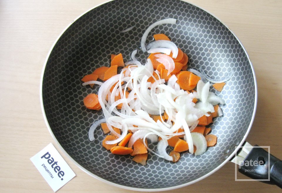 Запеканка из кабачков с грибами - Шаг 3