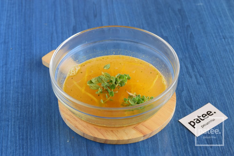 Курица запеченная с лимоном и тимьяном - Шаг 12