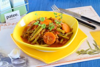 Стручковая фасоль по-критски