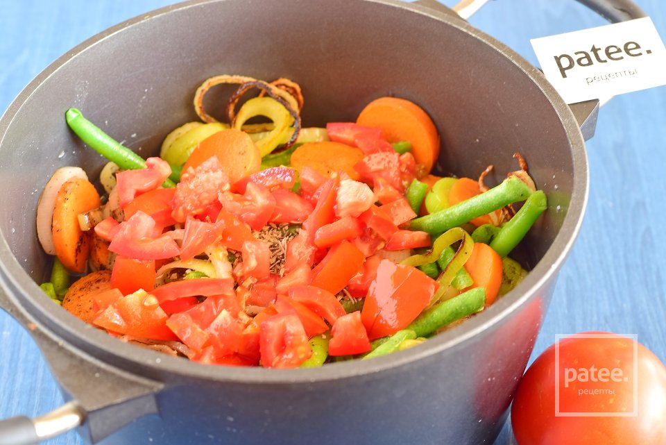 Стручковая фасоль по-критски - Шаг 11