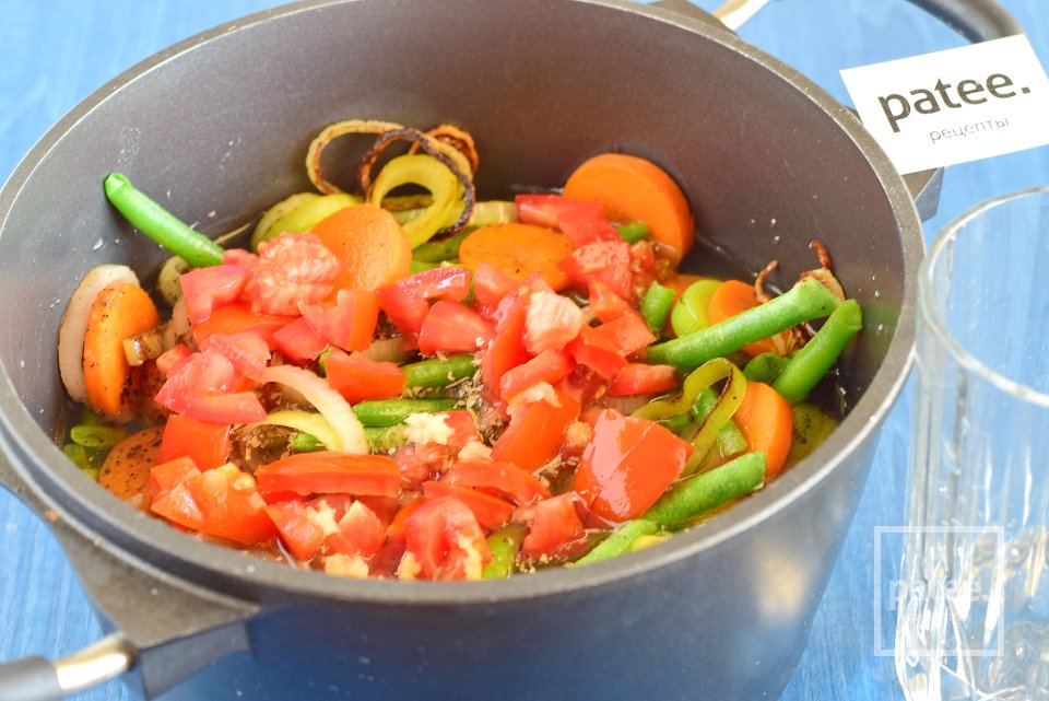 Стручковая фасоль по-критски - Шаг 13