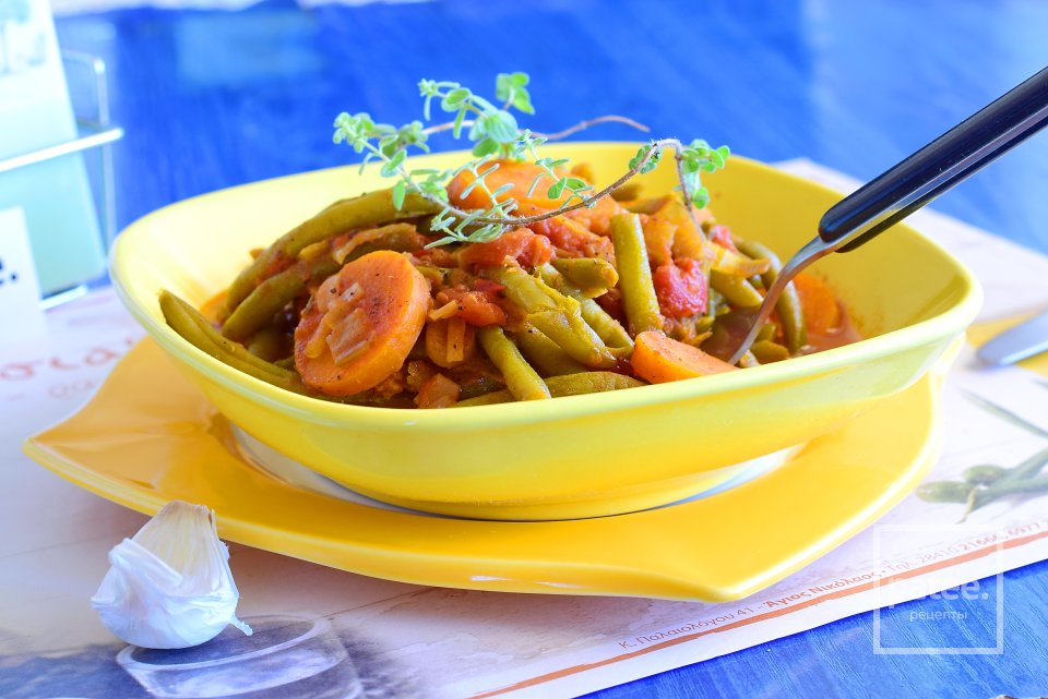 Стручковая фасоль по-критски - Шаг 14