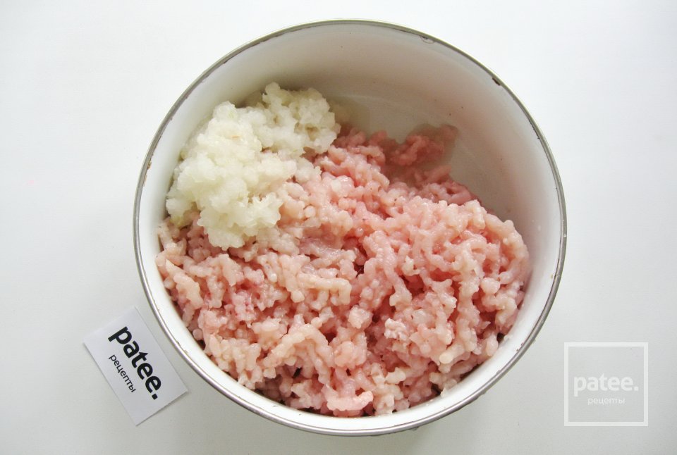 Запеканка из кабачков с овсяными хлопьями и мясными шариками - Шаг 3