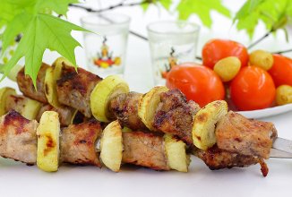 Шашлык на пиве