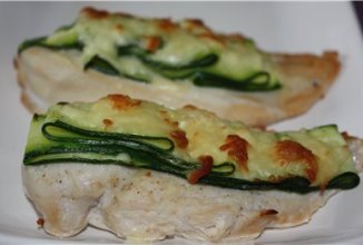 Куриное филе с кабачками