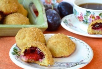 Полезные сливовые печенюшки