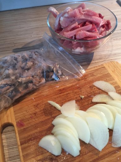 Бефстроганов - Шаг 1