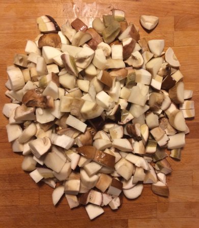 Суп из свежих лесных белых грибов - Шаг 3