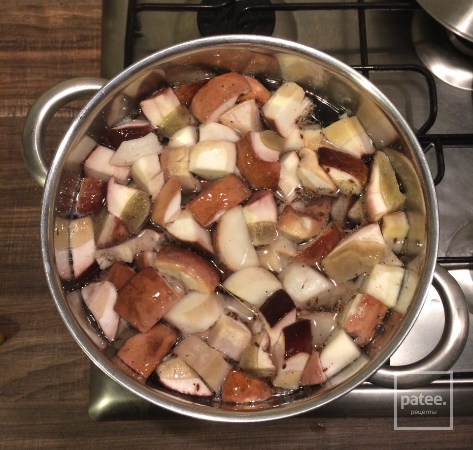 Суп из свежих лесных белых грибов - Шаг 4