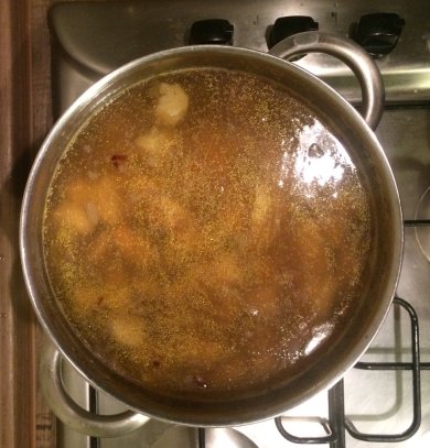 Суп из свежих лесных белых грибов - Шаг 8