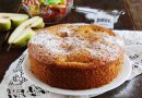Быстрый пирог с грушами