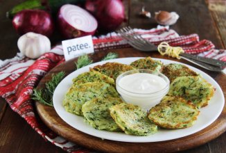 Кабачковые оладьи