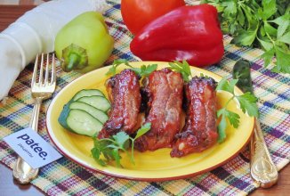 Свиные ребра по-канадски