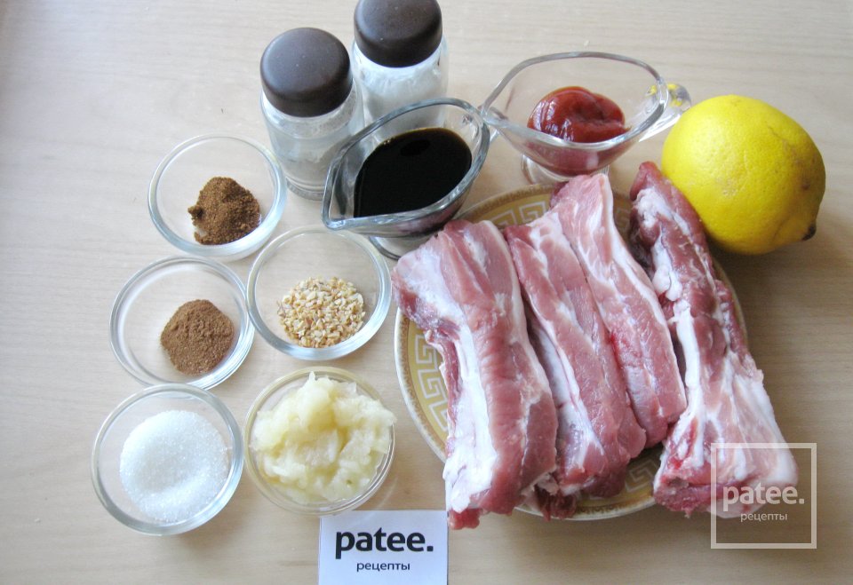 Свиные ребра по-канадски - Шаг 1