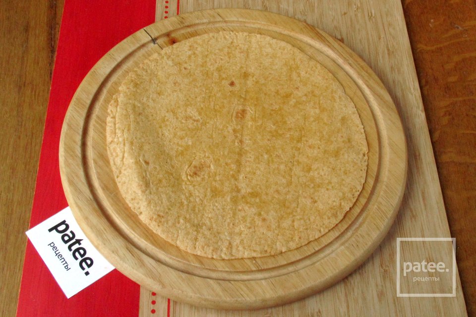 Пицца на тортилье - Шаг 2