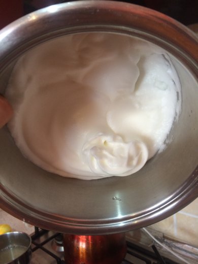 Белковый крем - Шаг 3