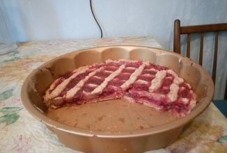 Песочный пирог с ягодной начинкой "Корзиночка"