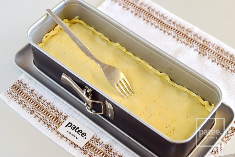 Тарт с карамелизированным луком и шампиньонами - Шаг 10