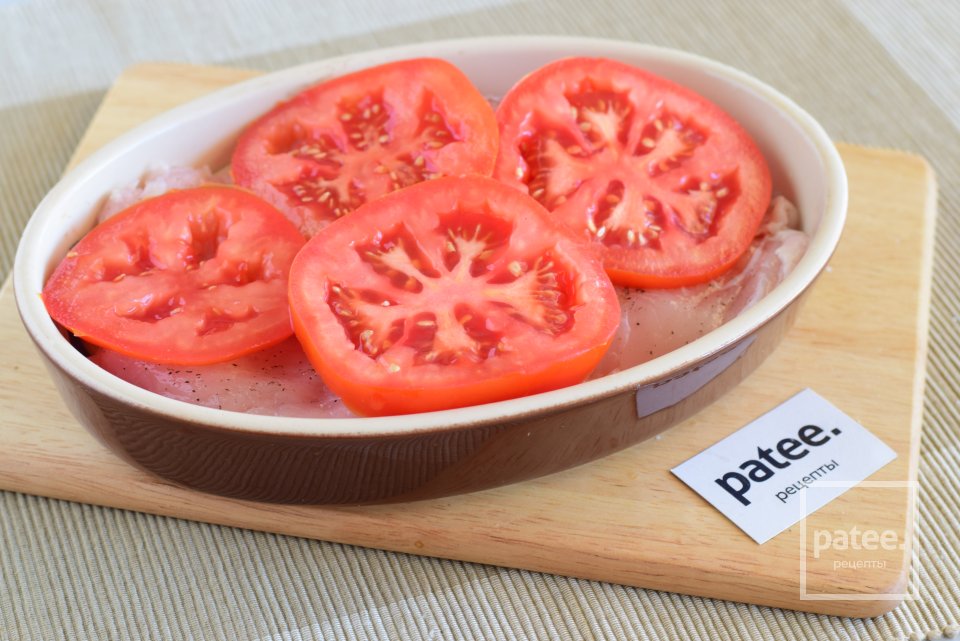 Куриная грудка, запеченная с томатами и баклажанами - Шаг 9