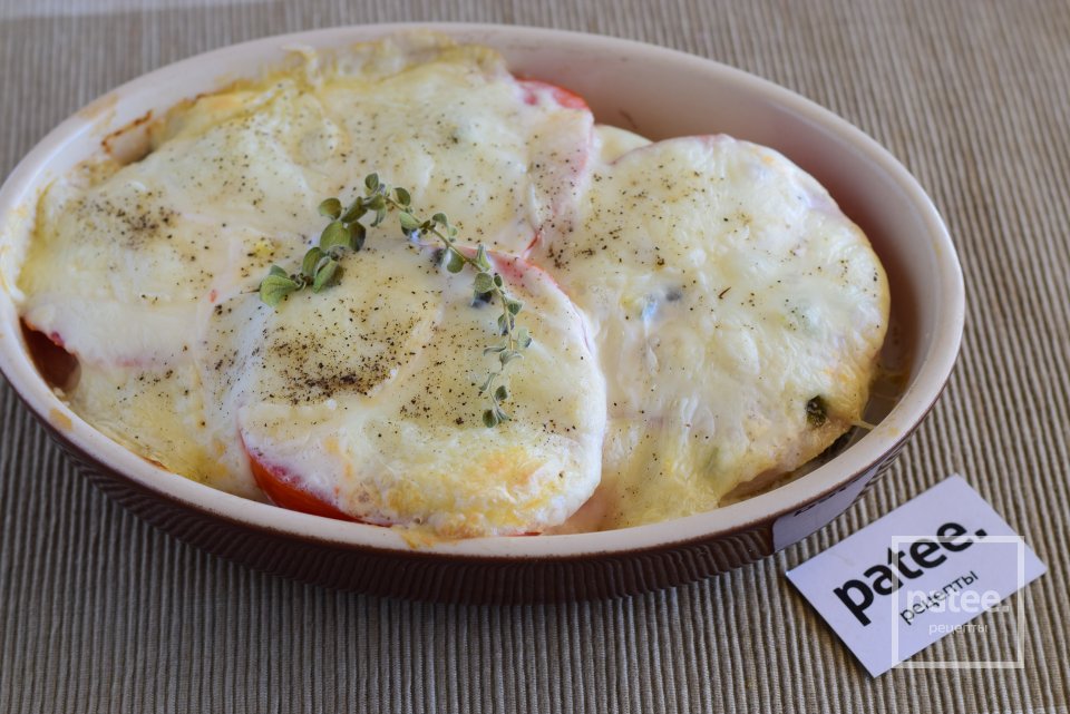 Куриная грудка, запеченная с томатами и баклажанами - Шаг 13