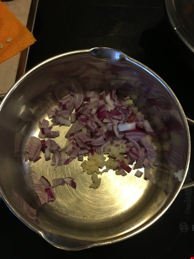 Томатное ризотто с сыром🧀 - Шаг 1