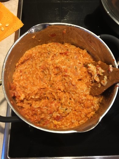 Томатное ризотто с сыром🧀 - Шаг 6