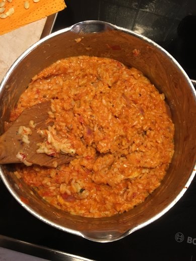 Томатное ризотто с сыром🧀 - Шаг 7