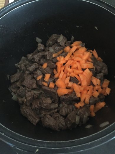 Бограч-венгерский гуляш из говядины - Шаг 6