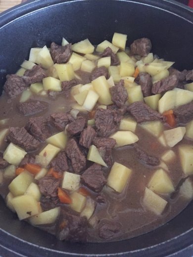 Бограч-венгерский гуляш из говядины - Шаг 10