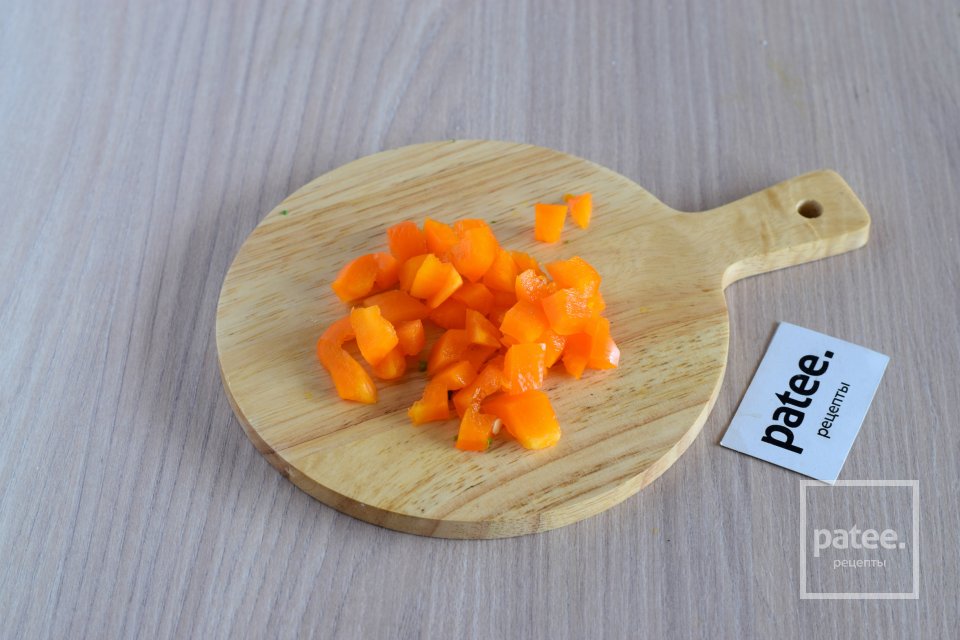 Салат из кускуса с тунцом и овощами - Шаг 7