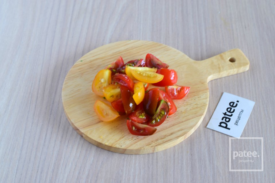 Салат из кускуса с тунцом и овощами - Шаг 9