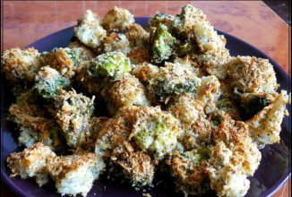 Брокколи и цветная капуста с хрустящей корочкой