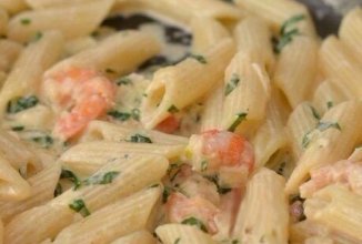 Паста с креветками