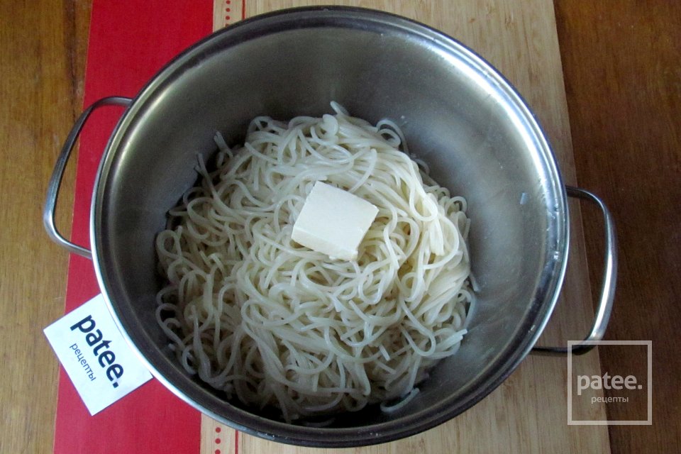 Спагетти с брокколи и петрушкой - Шаг 8