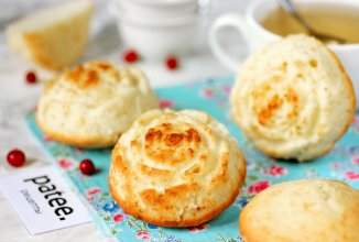 Ванильные маффины на кефире