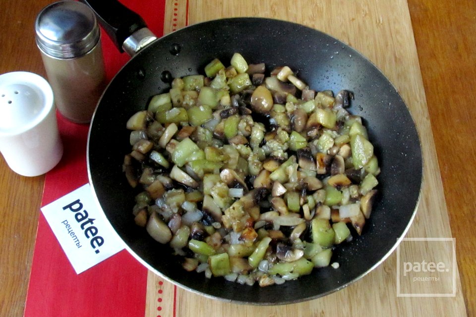 Кускус с грибами и баклажанами - Шаг 6
