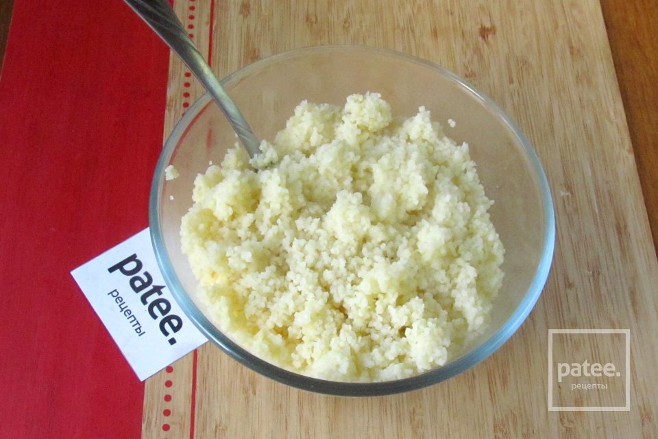 Кускус с грибами и баклажанами - Шаг 10