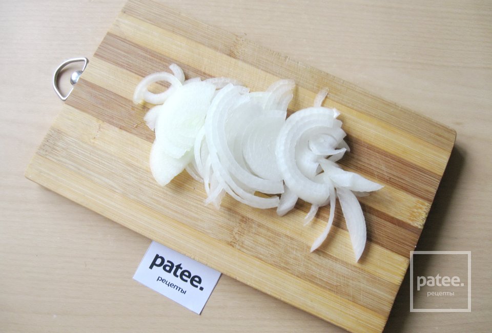 Куриная печень с грибами и баклажанами - Шаг 3