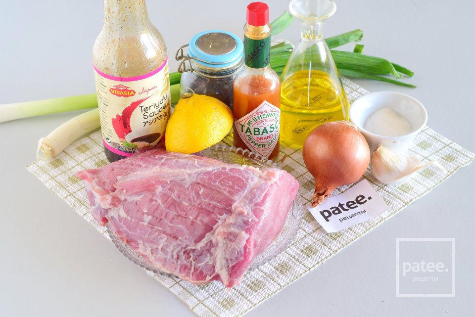 Говядина в соусе терияки - Шаг 1