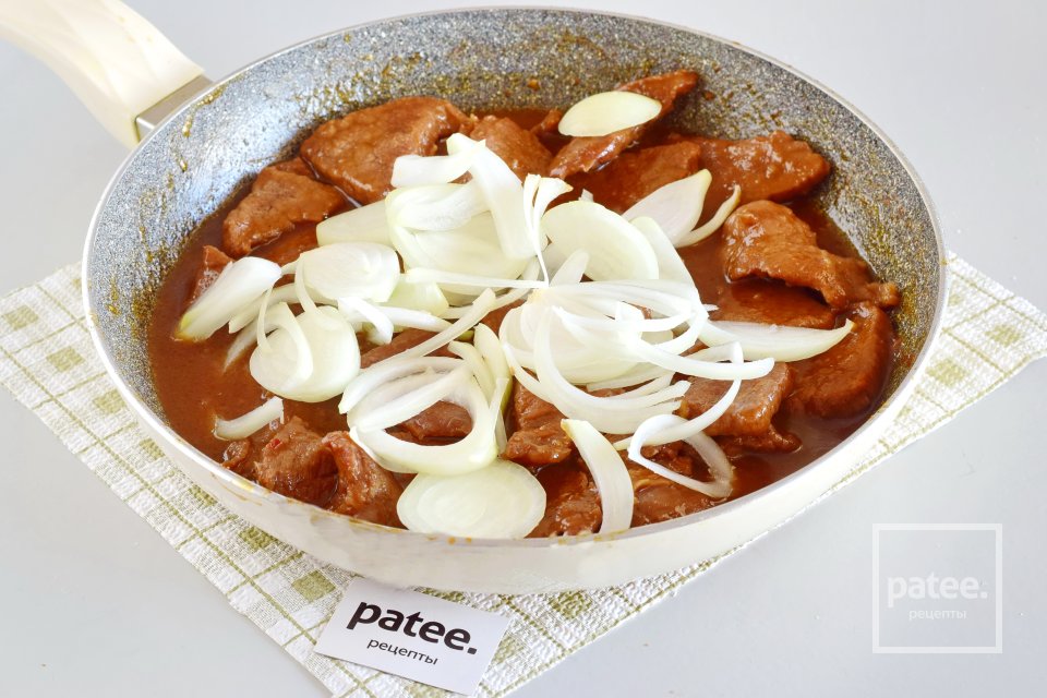 Говядина в соусе терияки - Шаг 13