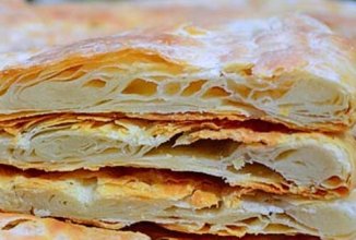 Петыр - туркменская слоенная лепешка