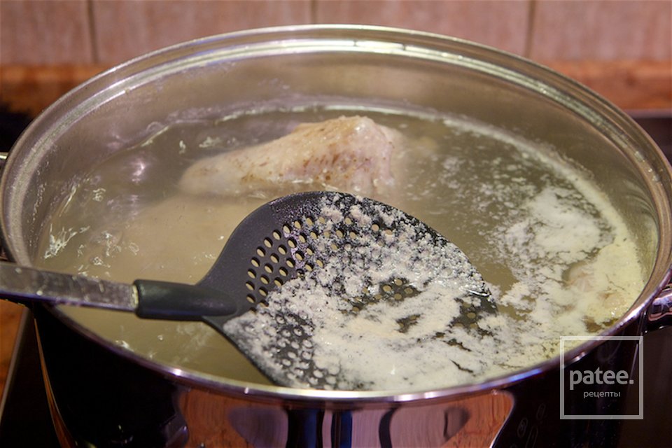 Легкий петушиный суп с судаком - Шаг 6