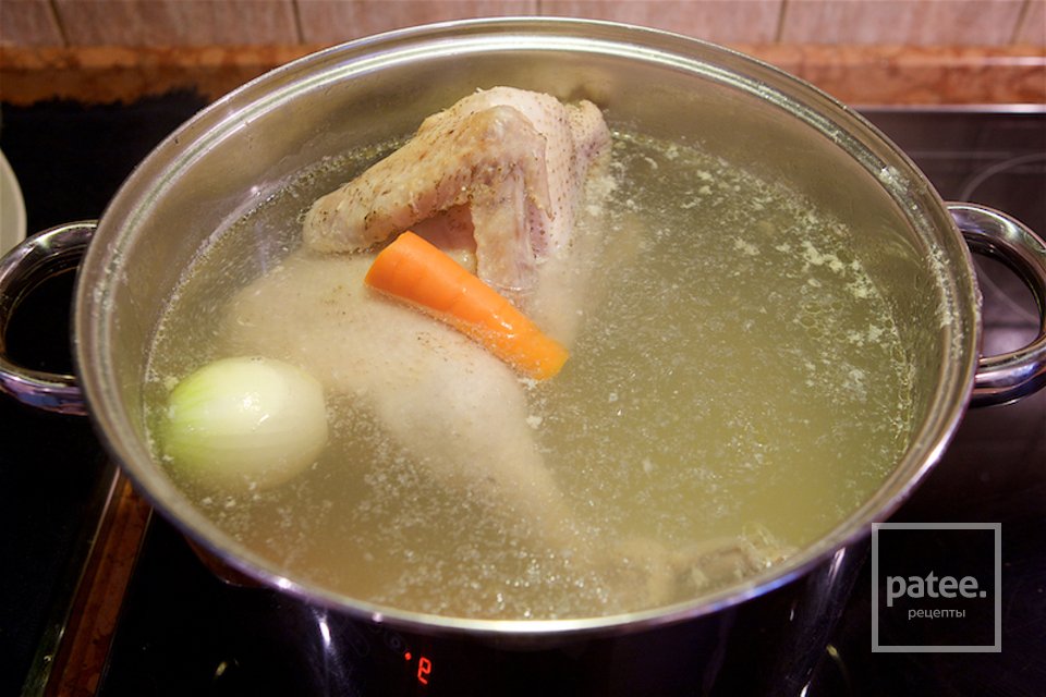 Легкий петушиный суп с судаком - Шаг 9