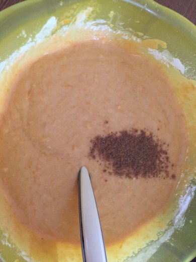 Тыквенный пирог со сметаной и сметанным кремом - Шаг 5