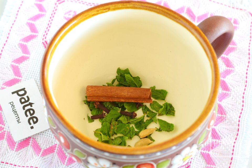 Пряный чай с яблоком, имбирем и цитрусами - Шаг 3