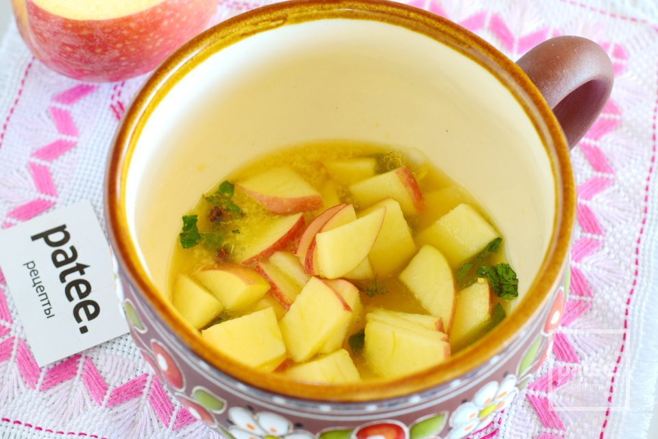 Пряный чай с яблоком, имбирем и цитрусами - рецепт с фотографиями ...