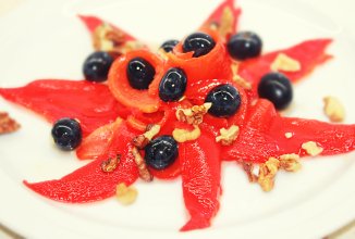 Маринованный перец с мёдом | Быстрая закуска из болгарского перца - просто объедение