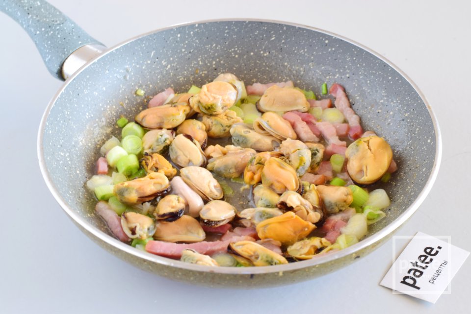 Яичница с мидиями - Шаг 5