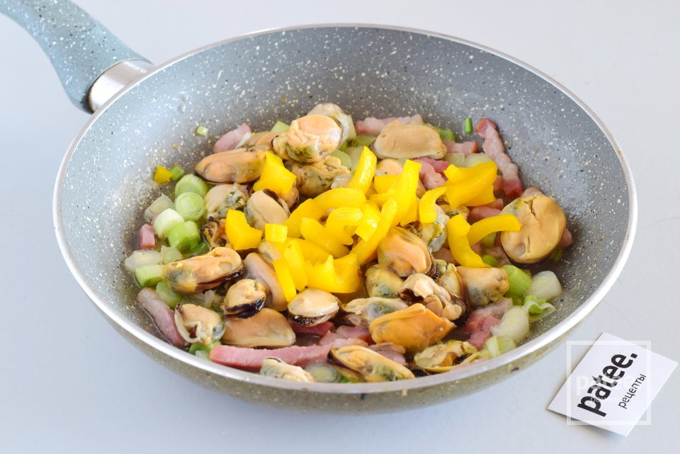 Яичница с мидиями - Шаг 7